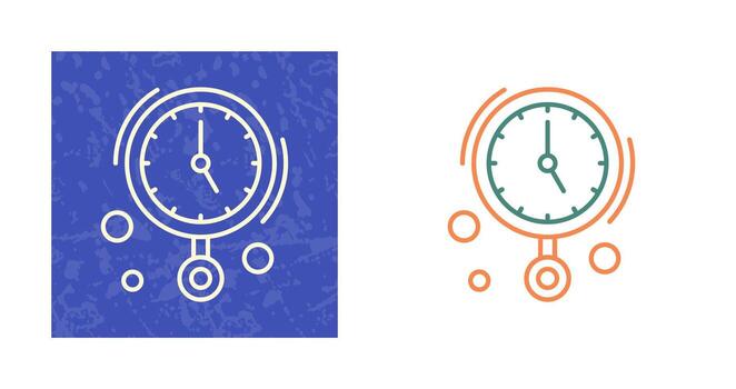 Wall Clock Vector Icon
