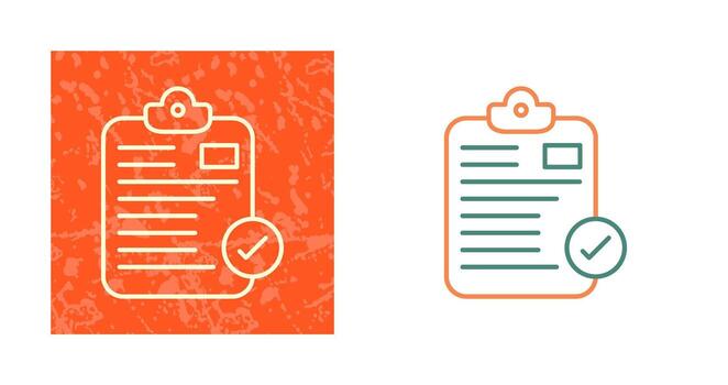 Secure Notepad Vector Icon