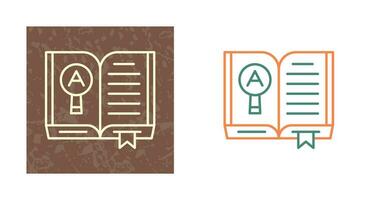 Open Book Vector Icon