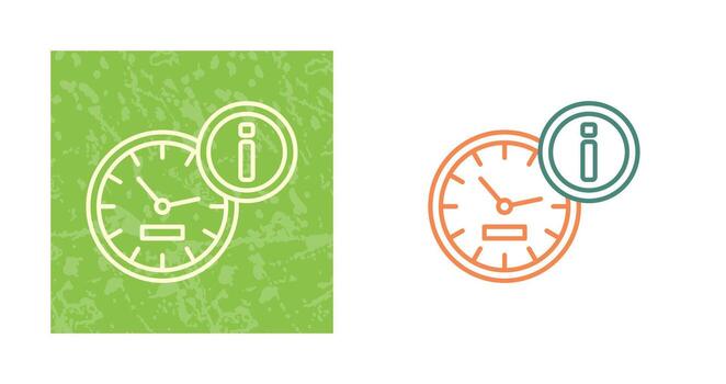 icono de vector de reloj