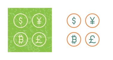 Currency Symbols Vector Icon