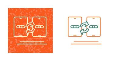 Data Transfer Vector Icon
