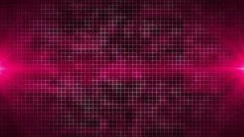 Dark Magenta red abstract geometric shapes technology background, grid texture tech background video