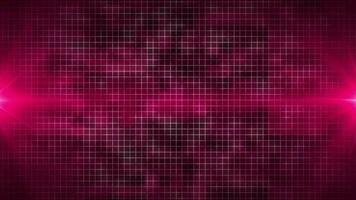 Dark Magenta red abstract geometric shapes technology background, grid texture tech background video