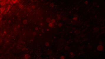 beautiful red color Moving particles futuristic background, simple and elegant background video