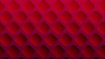 Dualtone Magenta red and black geometrical square shapes minimal background video