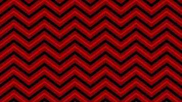 rosso semplice zigzag modello senza soluzione di continuità sfondo in movimento verso l'alto, loopable sfondo video