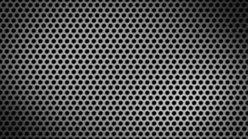 Simple White and Black gradient metallic grill pattern minimal geometrical background video