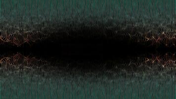 Abstract technology dark background. Moving stripes on black background for logo intro video