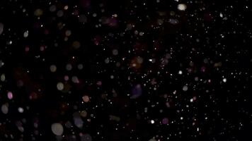 Real dust particles motion floating in the air. Organic cinematic effects background Macro Slow Motion RED camera. video