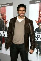 Eli Rotharriving at the Bluray  DVD Launch of inglourious Basterds Beverly CinemaLos Angeles  CADecember 14 2009 photo