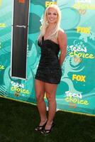 Britney Spears arriving at the Teen Choice Awards 2009 at Gibson Ampitheater at Universal Studios Los Angeles CA on August 9 2009 photo