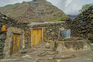 an old stone house photo