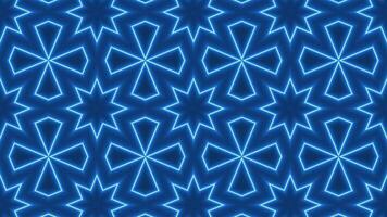 Abstract Kaleidoscope Background. Motion Graphics Pattern video