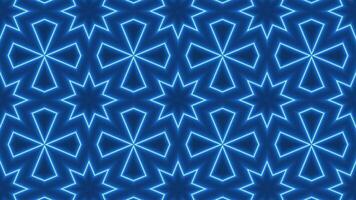 Abstract Kaleidoscope Background. Motion Graphics Pattern video