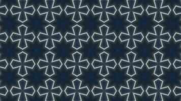 Abstract Kaleidoscope Background. Motion Graphics Pattern video