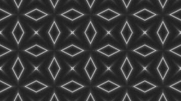 abstrakt Kaleidoskop Hintergrund. Bewegung Grafik Muster video