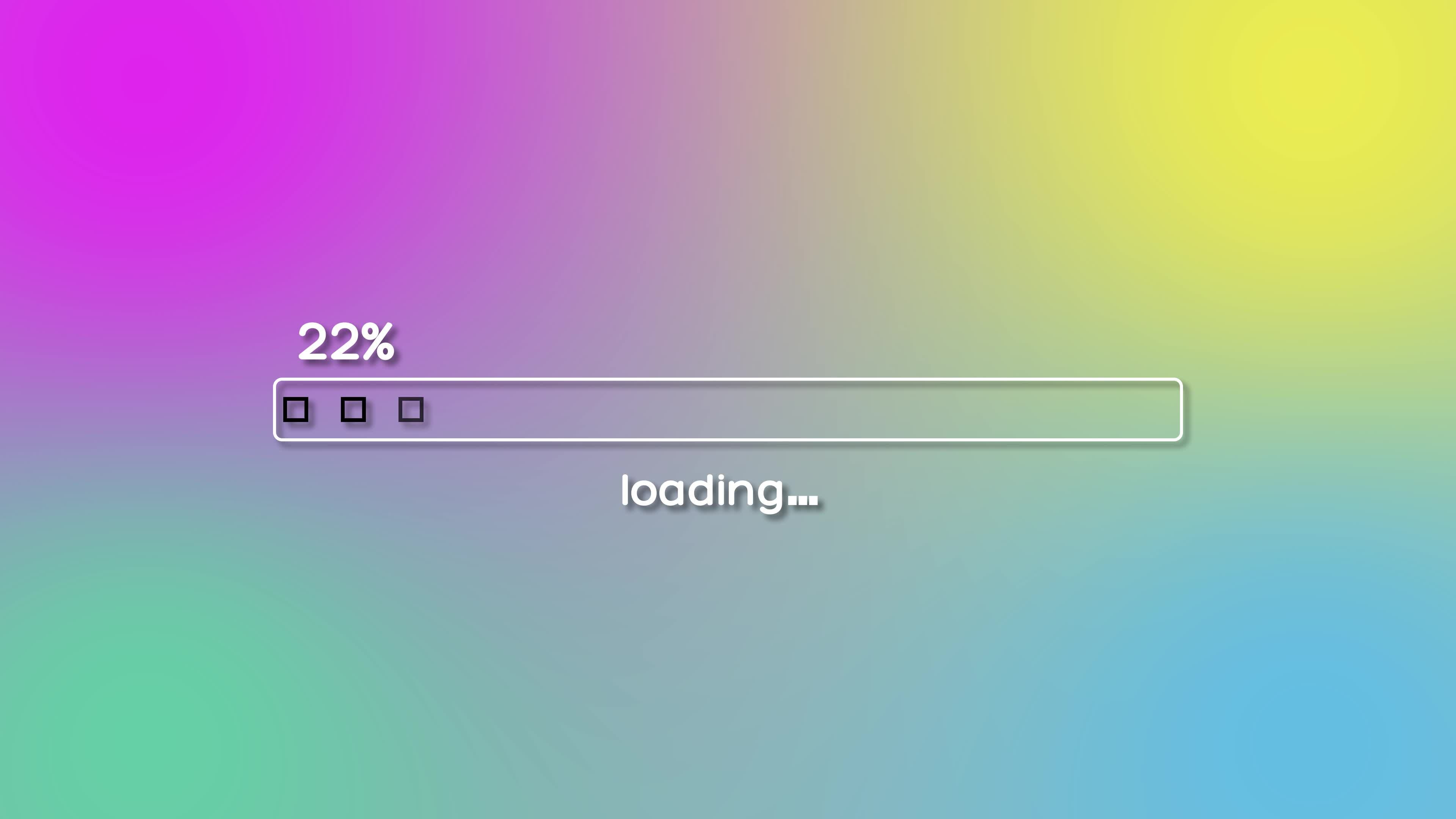 Loading Bar Downloading Bar Loading Screen Pixelated Progress Animation loading-bar-downloading-bar-loading-screen-pixelated-progress-animation