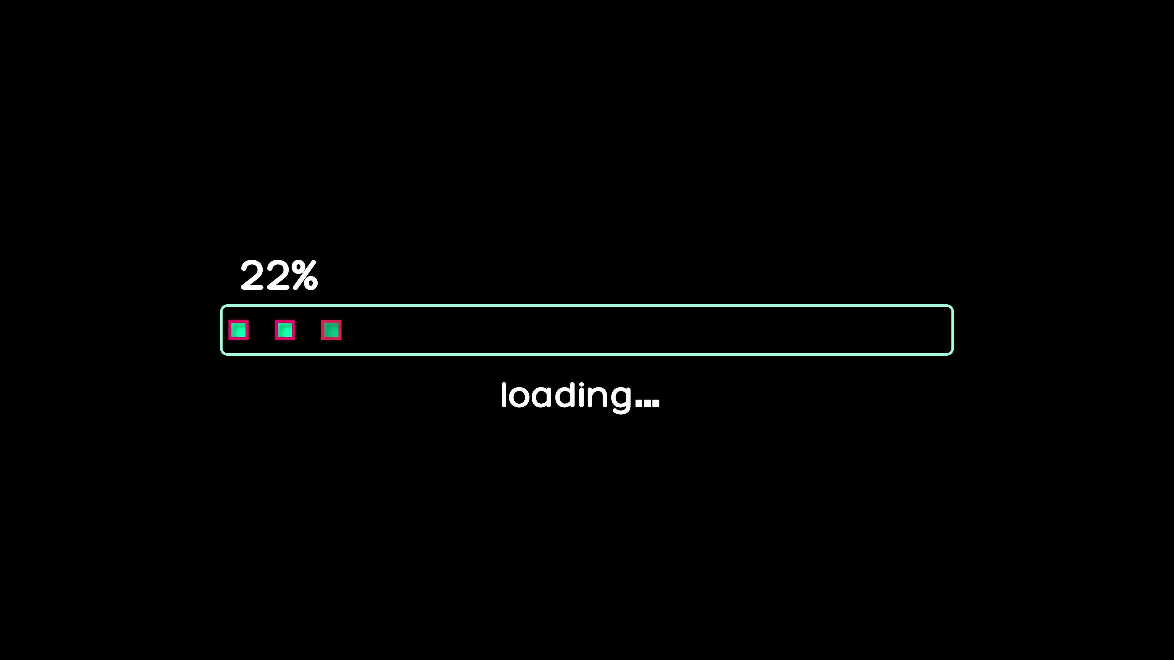 progress loading bar 34702550 Stock Video at Vecteezy