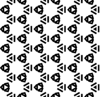 Black seamless abstract pattern. Overlay for background and backdrop. Ornamental design. PNG graphic illustration with transparent background.
