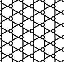 Black seamless abstract pattern. Overlay for background and backdrop. Ornamental design. PNG graphic illustration with transparent background.