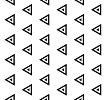 Black seamless abstract pattern. Overlay for background and backdrop. Ornamental design. PNG graphic illustration with transparent background.