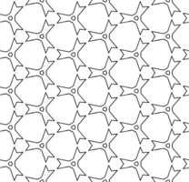 Black seamless abstract pattern. Overlay for background and backdrop. Ornamental design. PNG graphic illustration with transparent background.