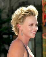 Charlize Theron Charlize Theron Walk of Fame Induction Hollywood  Highland Complex Los Angeles CA September 29 2005 photo
