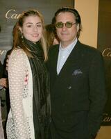 Andy Garcia and daughter Cartier ReOpening Beverly Hills CA May 9 2005    i photo