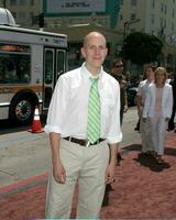 John August Charlie  the Chocolate Factory World Premiere Graumans Chinese Theater Los Angeles CA July 10 2005 photo