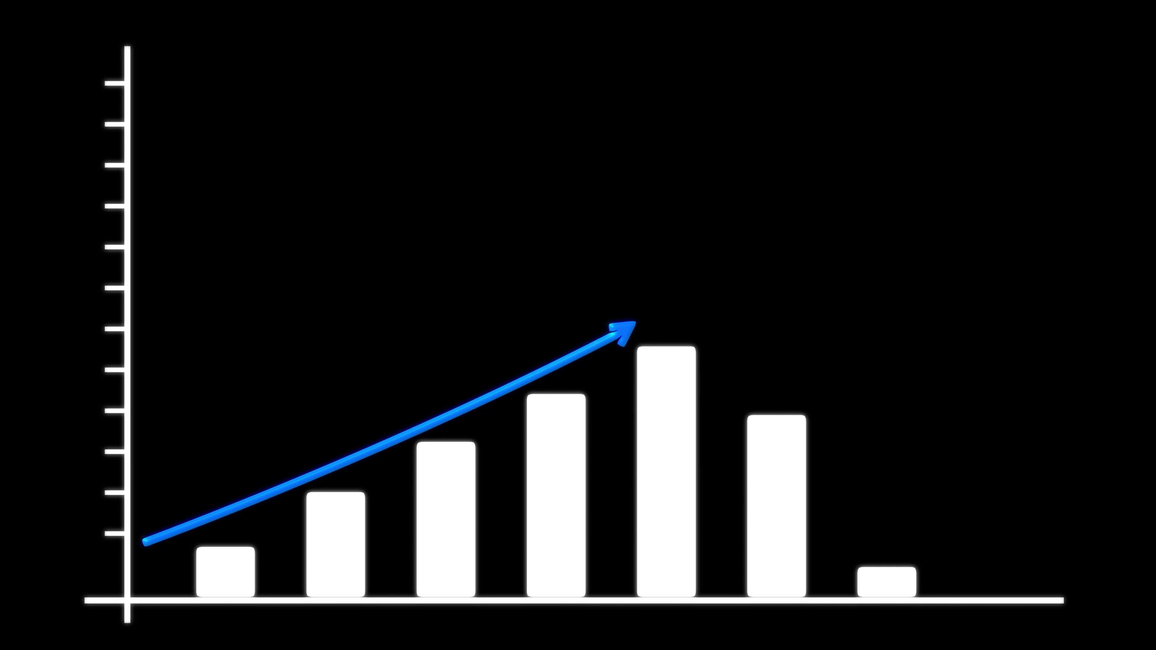 business graph chart animation 34706390 Stock Video at Vecteezy
