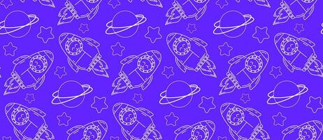 Seamless pattern with cute cats. Linear illustration. Vector background with pets in doodle style. Hand drawn, minimalism.