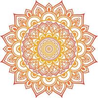 mandala diseño para de múltiples fines utilizar vector