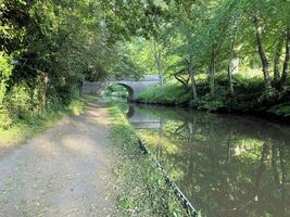 A view of the Shropshire Union Canal near Ellesmere photo