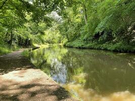 A view of the Shropshire Union Canal near Ellesmere photo