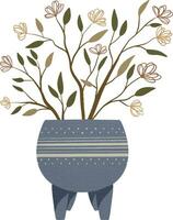 Potted Plants Decoration vector