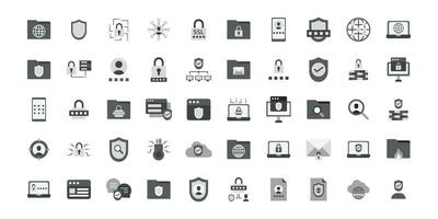 cyber data security for Website, UI UX Essential, Symbol, Presentation, Graphic resources vector