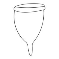 menstrual cups eco women blood recyclable icon vector