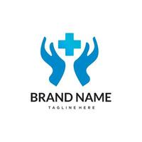 doctor, medical, nursing logo design vector