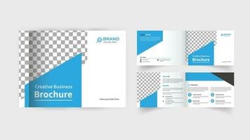 Business Landscape Brochure Template Design vector