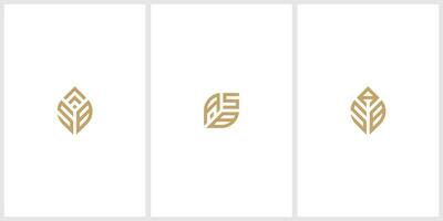 ASB letter logo creative design with vector graphic, ASB simple and modern logo.