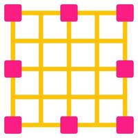 Vector Grid icon illustration for web, app, infographic, etc