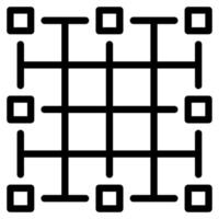 Vector Grid icon illustration for web, app, infographic, etc