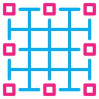 Vector Grid icon illustration for web, app, infographic, etc