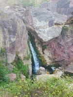 The beauty of Zarka Waterfall photo