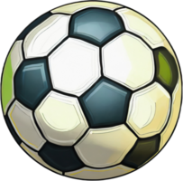 AI generated soccer ball png