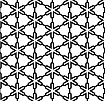 nero senza soluzione di continuità astratto modello. copertura per sfondo e sfondo. ornamentale design. png grafico illustrazione con trasparente sfondo.