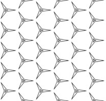 Black seamless abstract pattern. Overlay for background and backdrop. Ornamental design. PNG graphic illustration with transparent background.