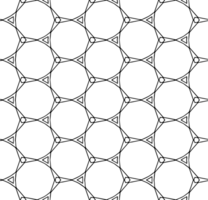 Black seamless abstract pattern. Overlay for background and backdrop. Ornamental design. PNG graphic illustration with transparent background.