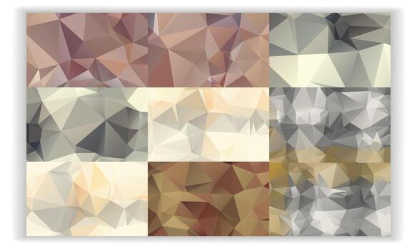 Triangular abstract background vector